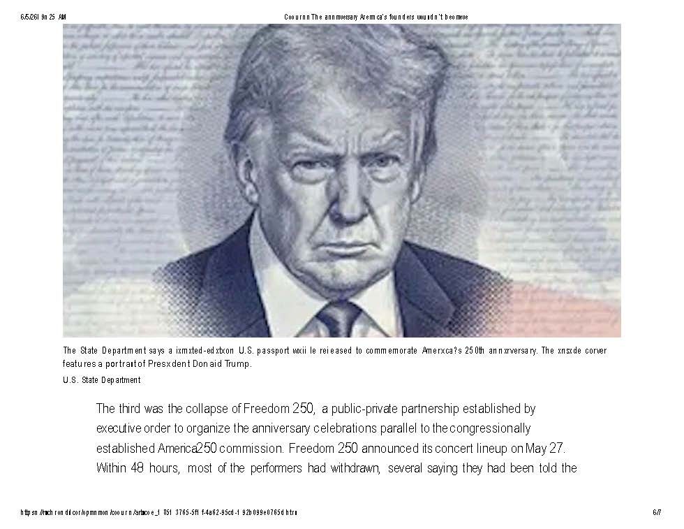 The anniversary America's founders wouldn't believe, page 4 of 7