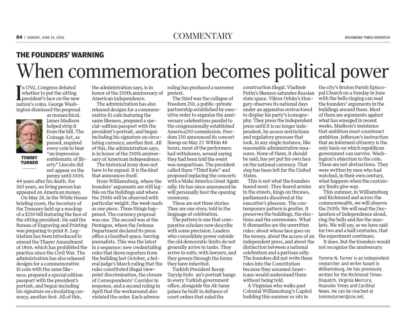 When commemoration becomes political power