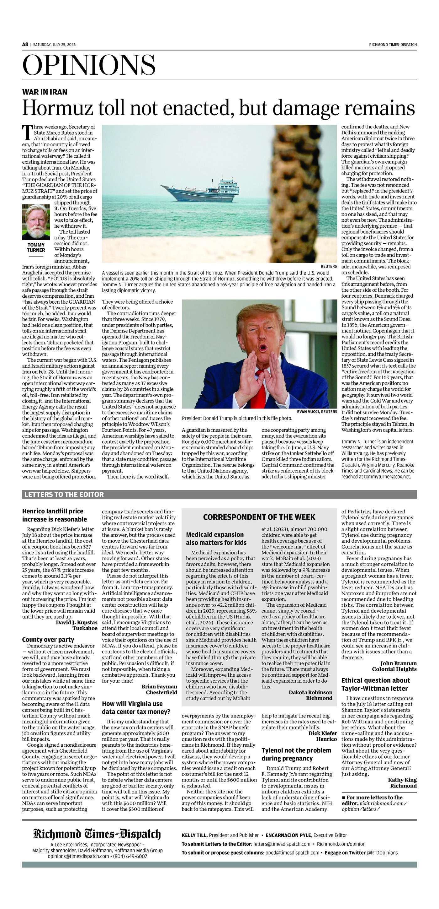 Trump's Hormuz toll reversed, but the damage remains